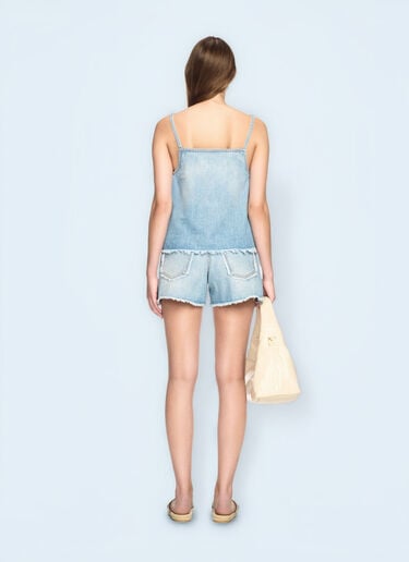 Off-White Denim Doll Shorts Blue ofw0260065