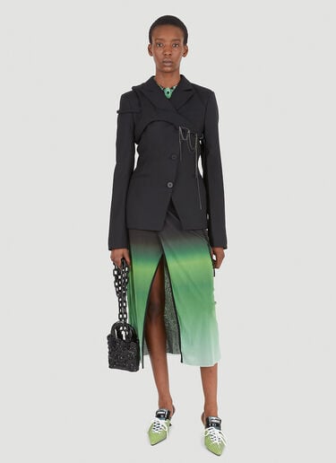 Fitted Harness Blazer Ottolinger Fitted Harness Blazer Black ott0246008