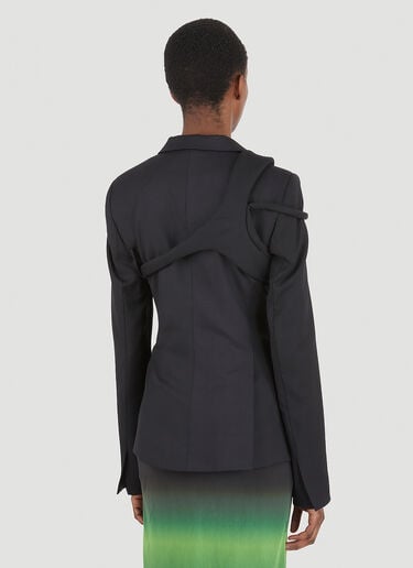 Fitted Harness Blazer Ottolinger Fitted Harness Blazer Black ott0246008