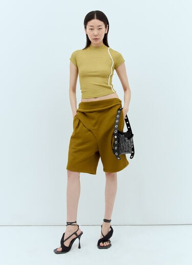 Wrap Shorts Ottolinger Wrap Shorts Green ott0255004