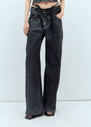 Ottolinger Double Fold Pants Black ott0255006