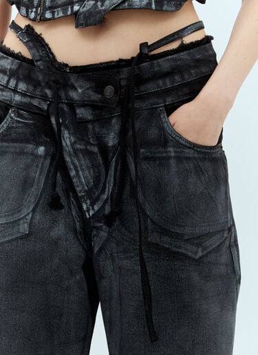 Double Fold Pants Ottolinger Double Fold Pants Black ott0255006