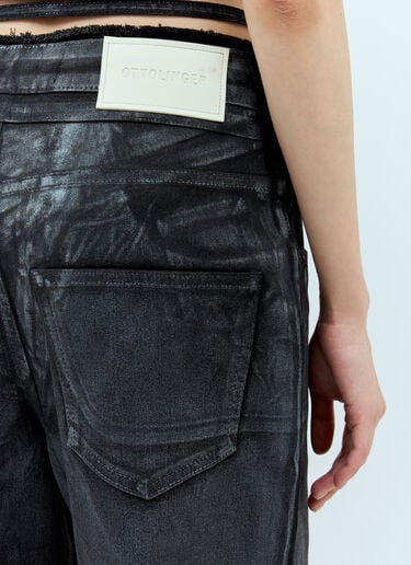 Double Fold Pants Ottolinger Double Fold Pants Black ott0255006