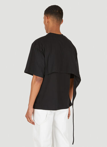 Otto Wrap T-Shirt Ottolinger Otto Wrap T-Shirt Black ott0348006