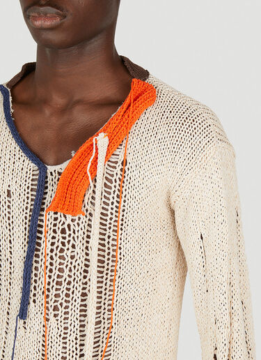 Ottolinger Distressed Sweater Beige ott0352001