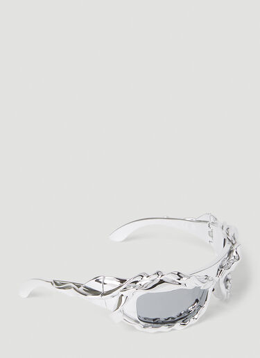 Twisted Sunglasses Ottolinger Twisted Sunglasses Silver ott0352005
