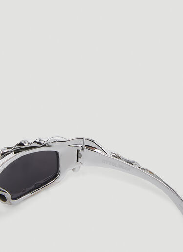 Twisted Sunglasses Ottolinger Twisted Sunglasses Silver ott0352005