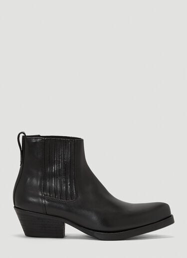 Cuban Ankle Boots Our Legacy Cuban Ankle Boots Black our0142012