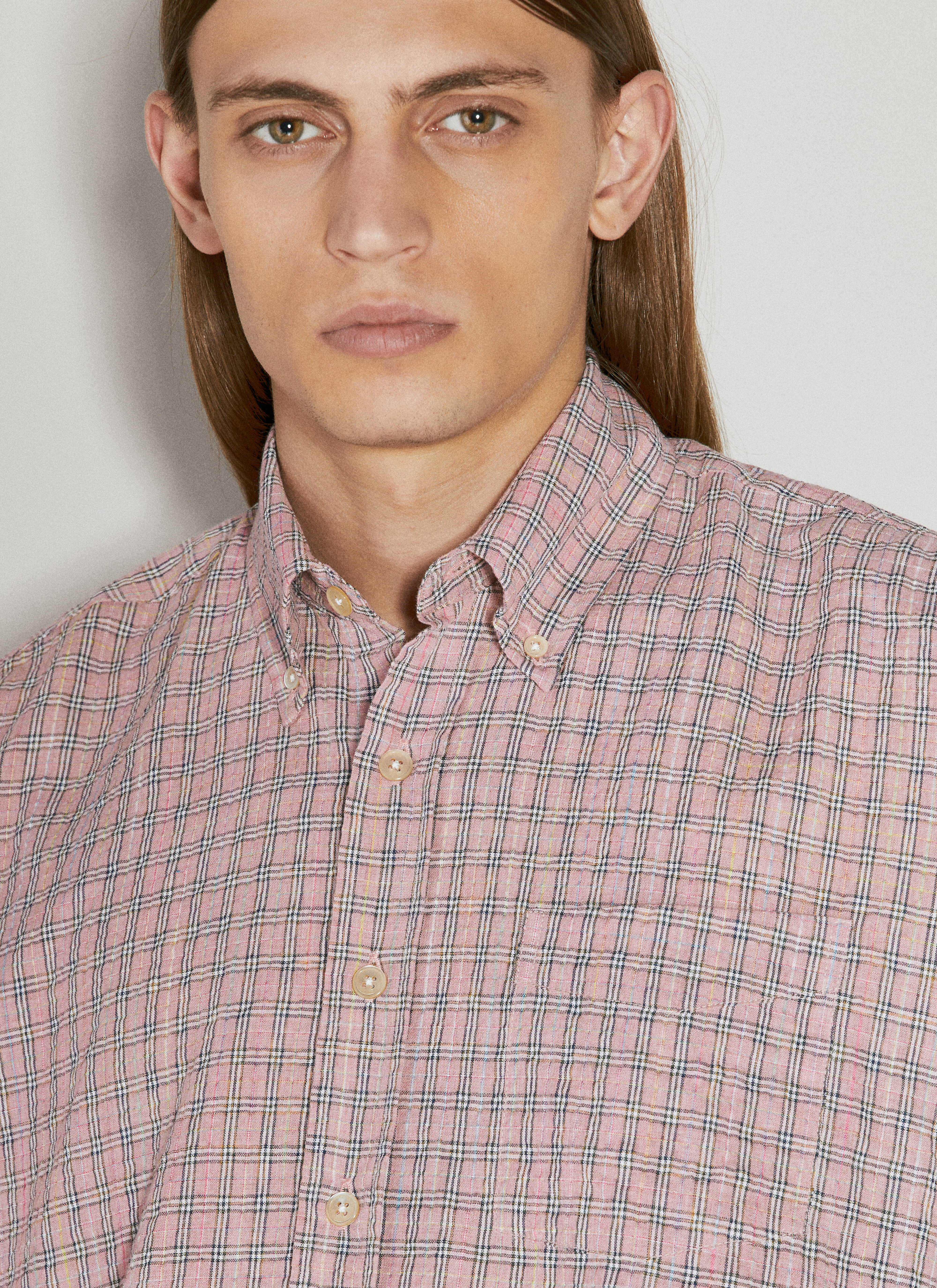 OUR LEGACY CHECK SHIRT ピンク チェックシャツ（Our Legacy