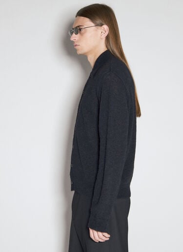 Evening Polo Cardigan Our Legacy Evening Polo Cardigan Black our0156010