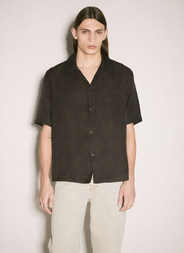Heusen 短袖衬衫 Our Legacy Heusen 短袖衬衫 棕色 our0159007