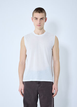 Our Legacy Breathe Tank Top White our0160006