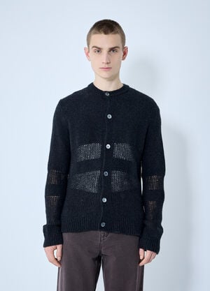 Our Legacy Opa Knit Cardigan Black our0160018