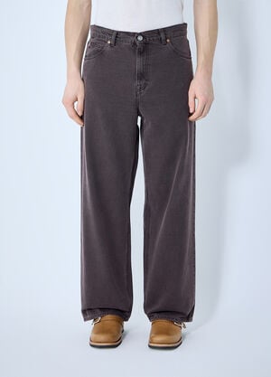 Our Legacy Vast Cut Jeans Brown our0160026