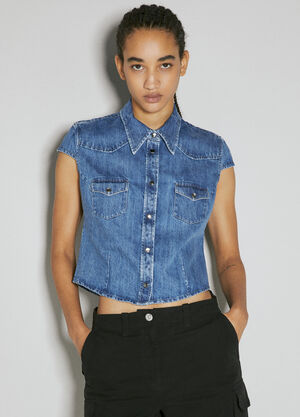 Our Legacy Daisy Denim Shirt Blue our0255002