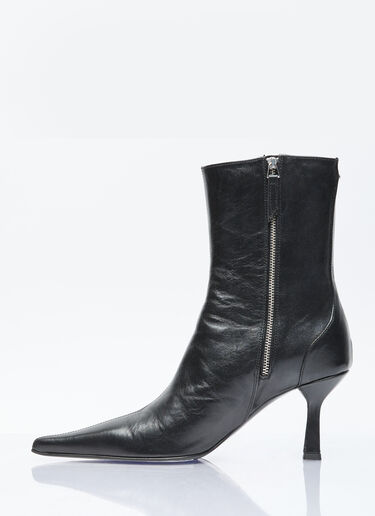 Slim Leather Boots Our Legacy Slim Leather Boots Black our0256009