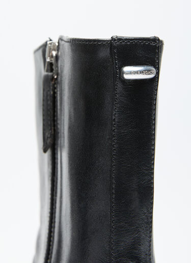 Slim Leather Boots Our Legacy Slim Leather Boots Black our0256009