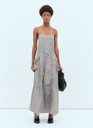 Parachute Dress Our Legacy Parachute Dress Grey our0257005