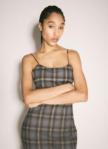 Naiad Maxi Dress Our Legacy Naiad Maxi Dress Grey our0258013