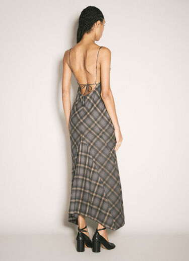 Naiad Maxi Dress Our Legacy Naiad Maxi Dress Grey our0258013