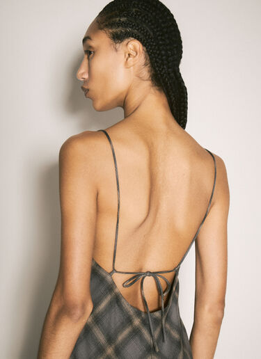 Naiad Maxi Dress Our Legacy Naiad Maxi Dress Grey our0258013
