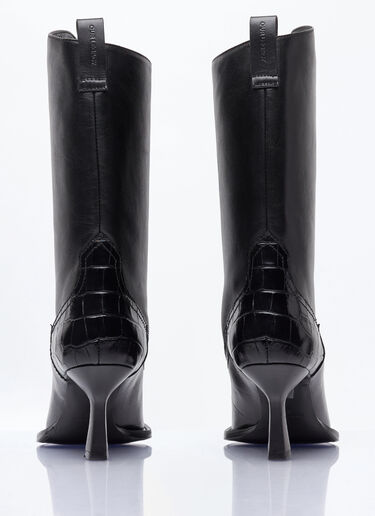 Our Legacy Texan Boots Black our0258027
