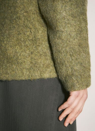 Fuzzy Cardigan Our Legacy Fuzzy Cardigan Green our0259003