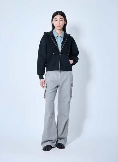 ミスチーフ フーデッド ジップアップスウェットシャツ Our Legacy ミスチーフ フーデッド ジップアップスウェットシャツ ブラック our0261004