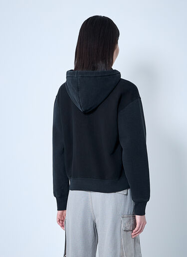 Our Legacy ミスチーフ フーデッド ジップアップスウェットシャツ  ブラック our0261004