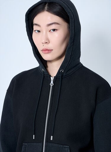 ミスチーフ フーデッド ジップアップスウェットシャツ Our Legacy ミスチーフ フーデッド ジップアップスウェットシャツ ブラック our0261004