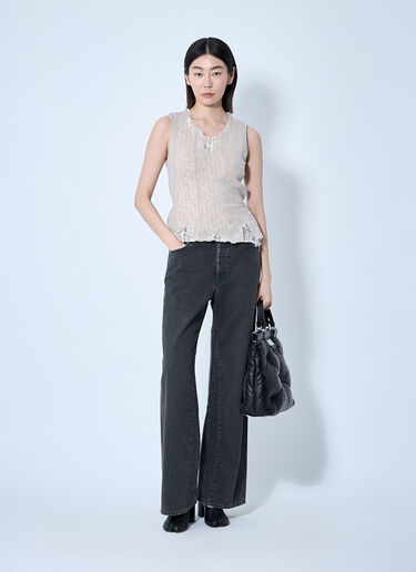 Our Legacy Ragged Vest Beige our0261007