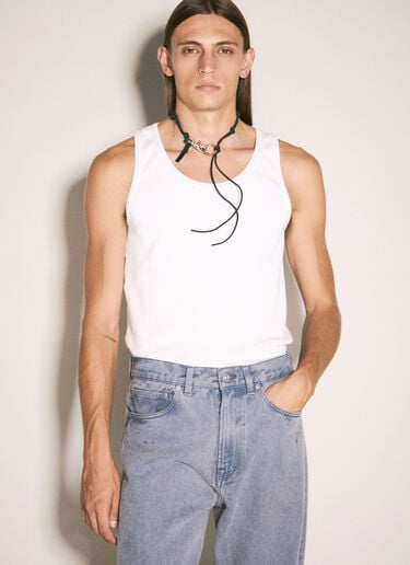 Our Legacy Ladon Keyring Necklace Black our0346008
