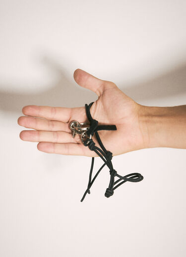 Ladon Keyring Necklace Our Legacy Ladon Keyring Necklace Black our0346008