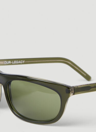 Shelter Sunglasses Our Legacy Shelter Sunglasses Green our0352019
