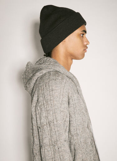 Wool Knit Beanie Hat Our Legacy Wool Knit Beanie Hat Grey our0358011