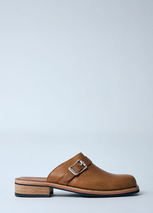 Our Legacy Camion Mules Brown our0360017