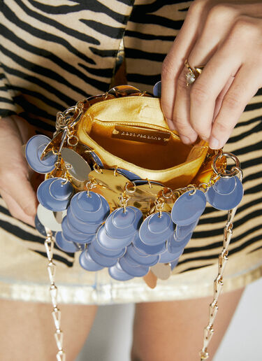 スパークルミニショルダーバッグ Rabanne スパークルミニショルダーバッグ ブルー pac0254055