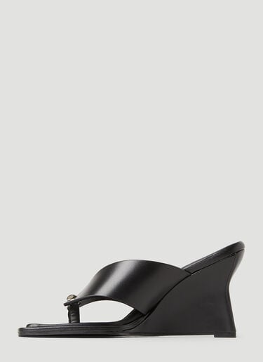 Dune Wedges Paris Georgia Dune Wedges Black pag0253006