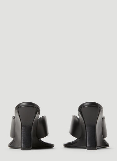 Paris Georgia Dune Wedges Black pag0253006