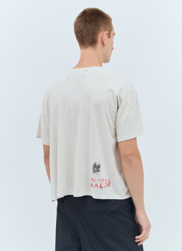 Drugs Crew T-Shirt Paly Drugs Crew T-Shirt Off White pal0156010