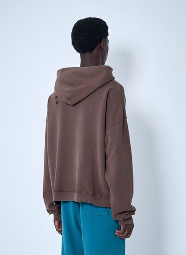 Paly Blank Hooded Sweatshirt Brown pal0160004