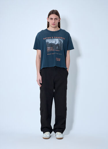 サタンのサンドボックスTシャツ Paly サタンのサンドボックスTシャツ ブラック pal0160010