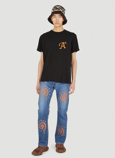 A+ Logo T-Shirt P.A.M. A+ Logo T-Shirt Black pam0350008