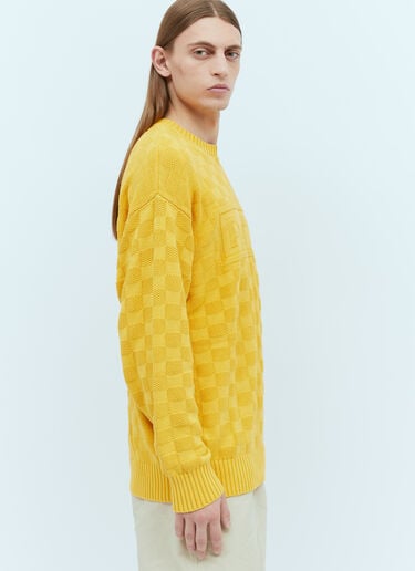 Purl Ribbed Knit Sweater Patta Purl Ribbed Knit Sweater Yellow pat0154004