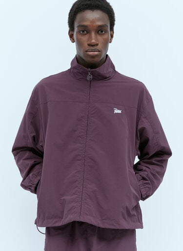 Logo Embroidery Track Jacket Patta Logo Embroidery Track Jacket Purple pat0154013
