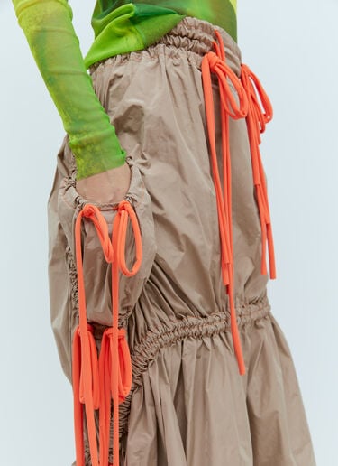 Paula Canovas del Vas Parachute Skirt Beige pcd0254014