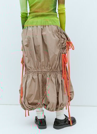 Paula Canovas del Vas Parachute Skirt Beige pcd0254014
