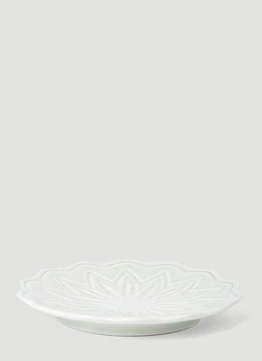 Paula Canovas del Vas Flower Plate Green pcd0350027