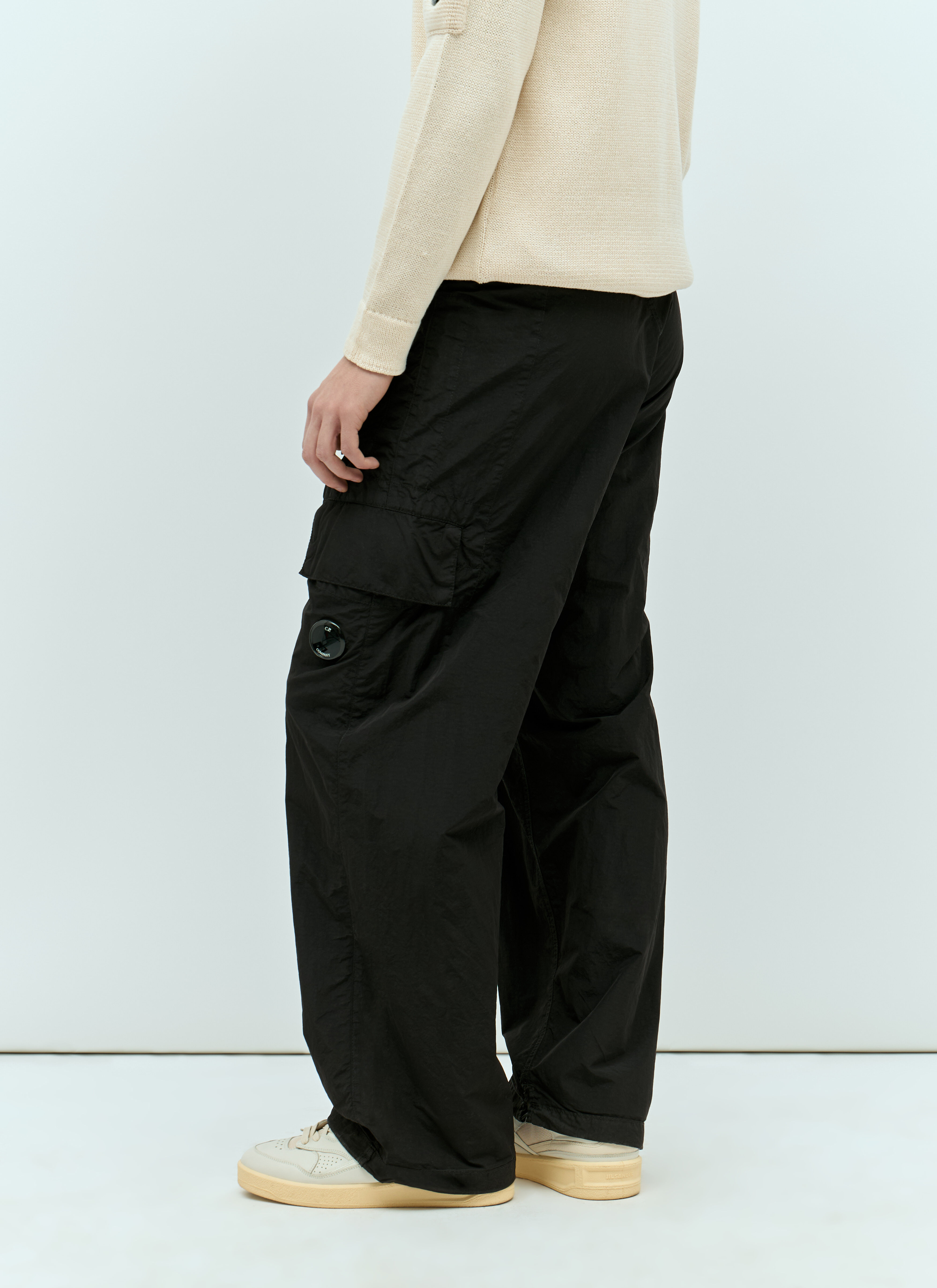 すぐったレディース福袋 Flatt Men's' Company C.P. Nylon LN-CC® | Black in Pants Cargo パンツ