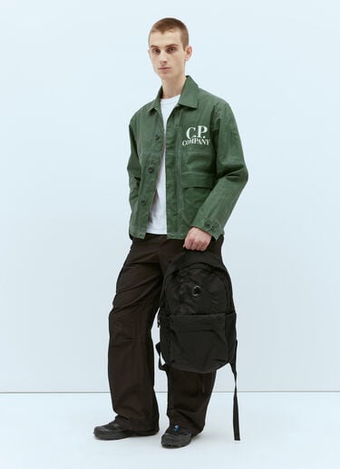 C.P. Company B Lens Backpack Black pco0155029